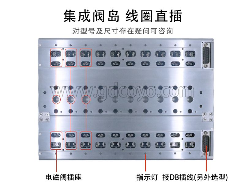 F3-4V220M集线阀岛